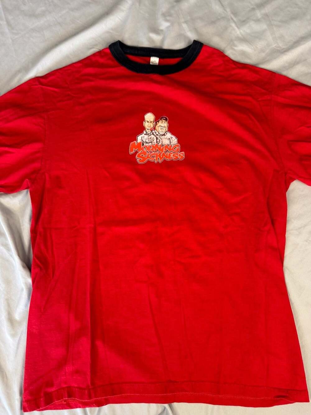 98 KUPD Morning Sickness Arizona's Real Rock Radio Ringer T-Shirt